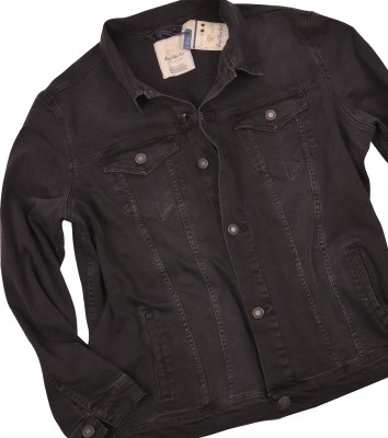 Jeans Ceket/Likralı orta kalınlık (jck003)/ANTRASİT FÜME - Thumbnail